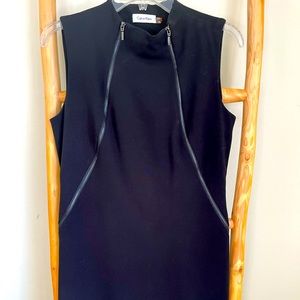 Calvin Klein Sheath Black Dress